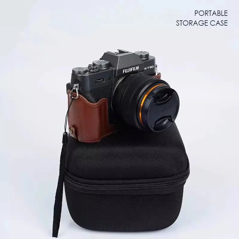 Hard Carrying Case Compatible For Fujifilm X-M5 X-T30 II, X-T30,X-T20 Mirrorless Digital Camera storage box(Fits 15-45mm Lenses)