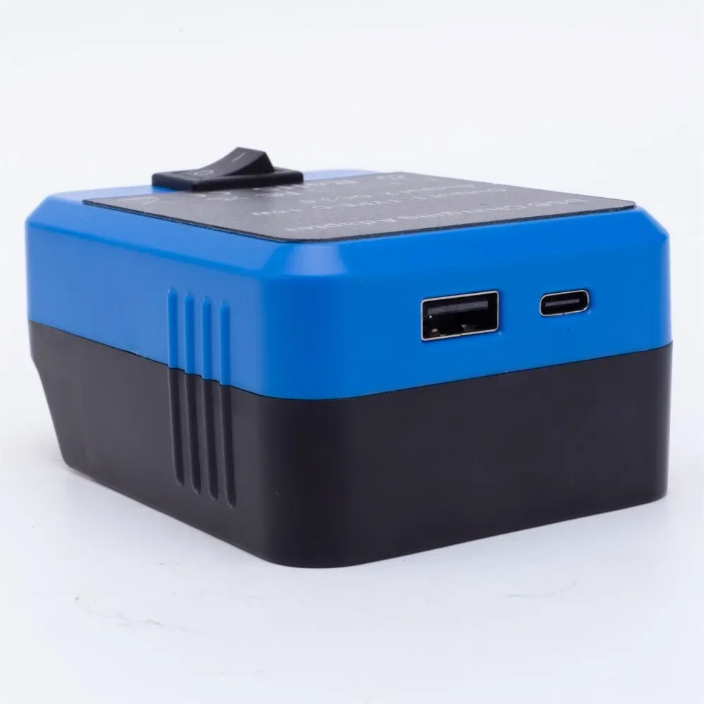 Batteries  Adapter  Converter USB QC3.0 TYPE-C PD 18W Converter For Makita18V Lithium B(Battery Not Included)