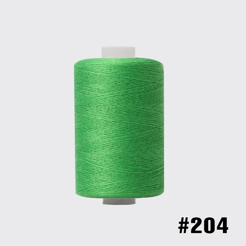 1 Roll 1000 Yards Colored Thread For Household Sewing, Green Color Series, Multifunctional Polyester 402 Sewing Thread