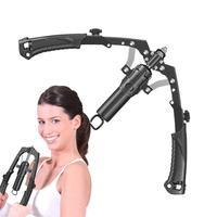 Arm Trainer Forearm & Triceps Strengthener Adjustable 22-440 Lbs Hydraulic Resistance Home Chest Expander For Upper Body