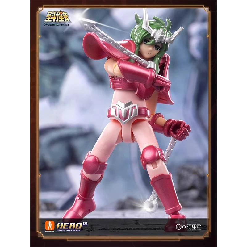 Juguetes periféricos de animación originales Saint Seiya versión galaxia tela dorada Aiolos Shura Ikki Shun modelo figura colección juguete de regalo