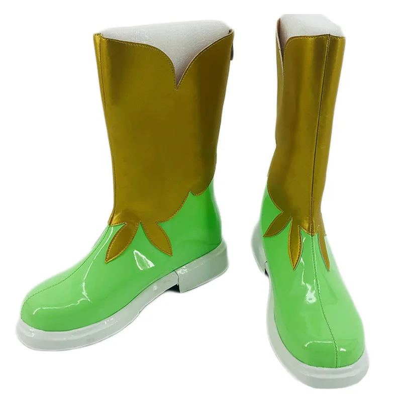 Yu コスプレショップフラワーフェアリー Shu Xin コスプレ靴ブーツ男性と女性のゴージャスな衣装ハロウィンパーティー小道具