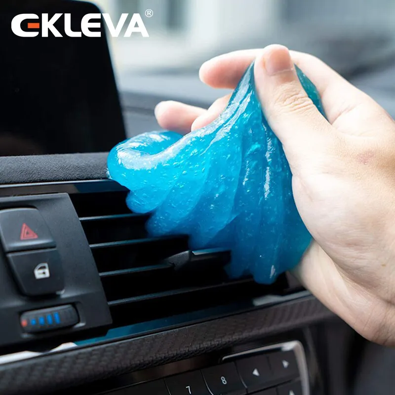 

EKLEVA 200g Auto Car Cleaning Pad Glue Powder Cleaner Magic Cleaner Dust Remover Gel Home Computer Keyboard Clean Tool Car Clean