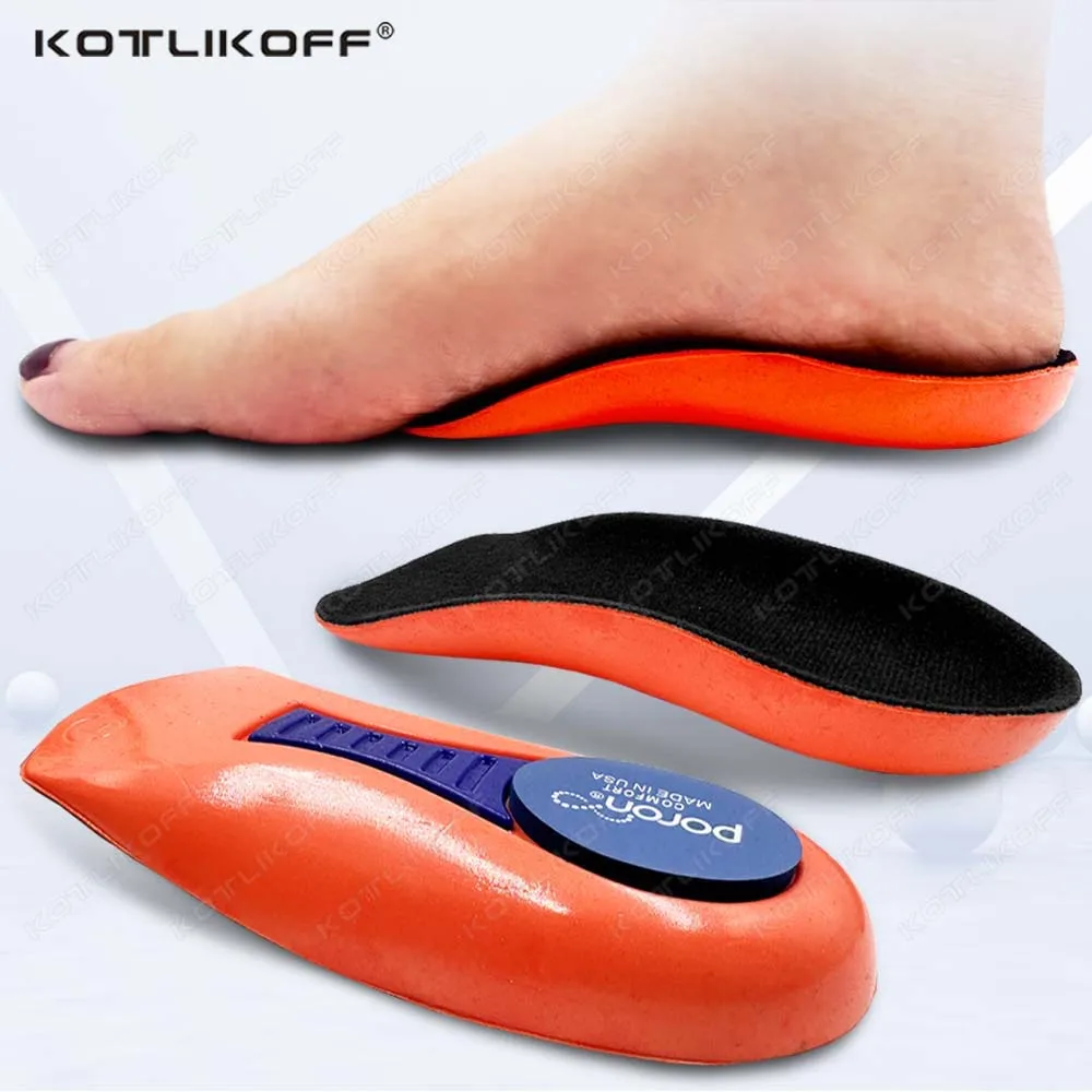 Best Heel Inserts For Plantar Fasciitis Flat Feet Arch Support Orthopedic Insole Elastic Shock Absorption Sneakers Half Shoe Pad