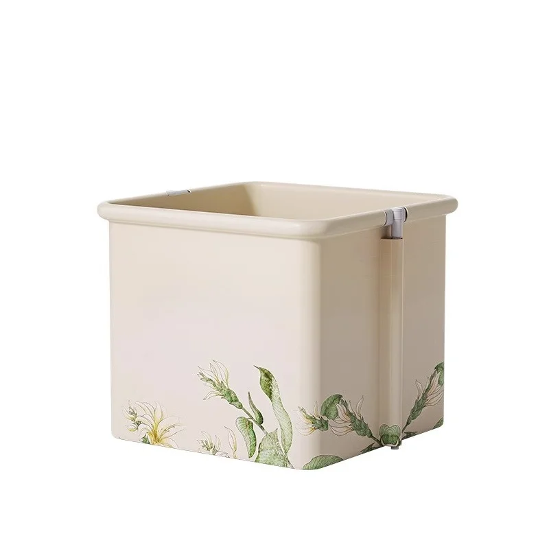 New Chinese bath bucket, adult household free folding bathtub