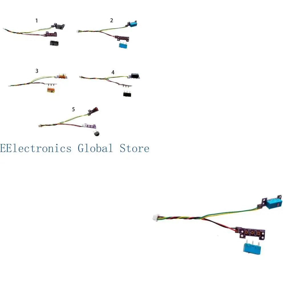 462B 1 Chuột Tiết Sửa Chữa Chuột Micro Switch Trao Đổi Nóng Cho G304 G305 Chuột Chơi Game Thay Thế Chuột Ban cáp