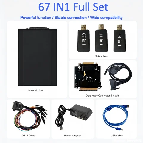 Professional PCM Flash ECU TCU Reprogramming Tool J2534 VCI Adapter, Automotive Chip Tuning Read Write Checksum Correction for M
