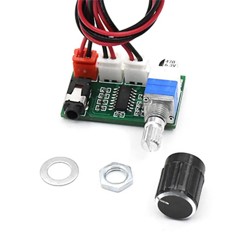 A51I 2X3W PAM8403 2.0Ch AUX Mini Digital Dual Channel Audio Amplifier 3W + 3W DIY Speaker USB 5V Kecil Stereo Amp