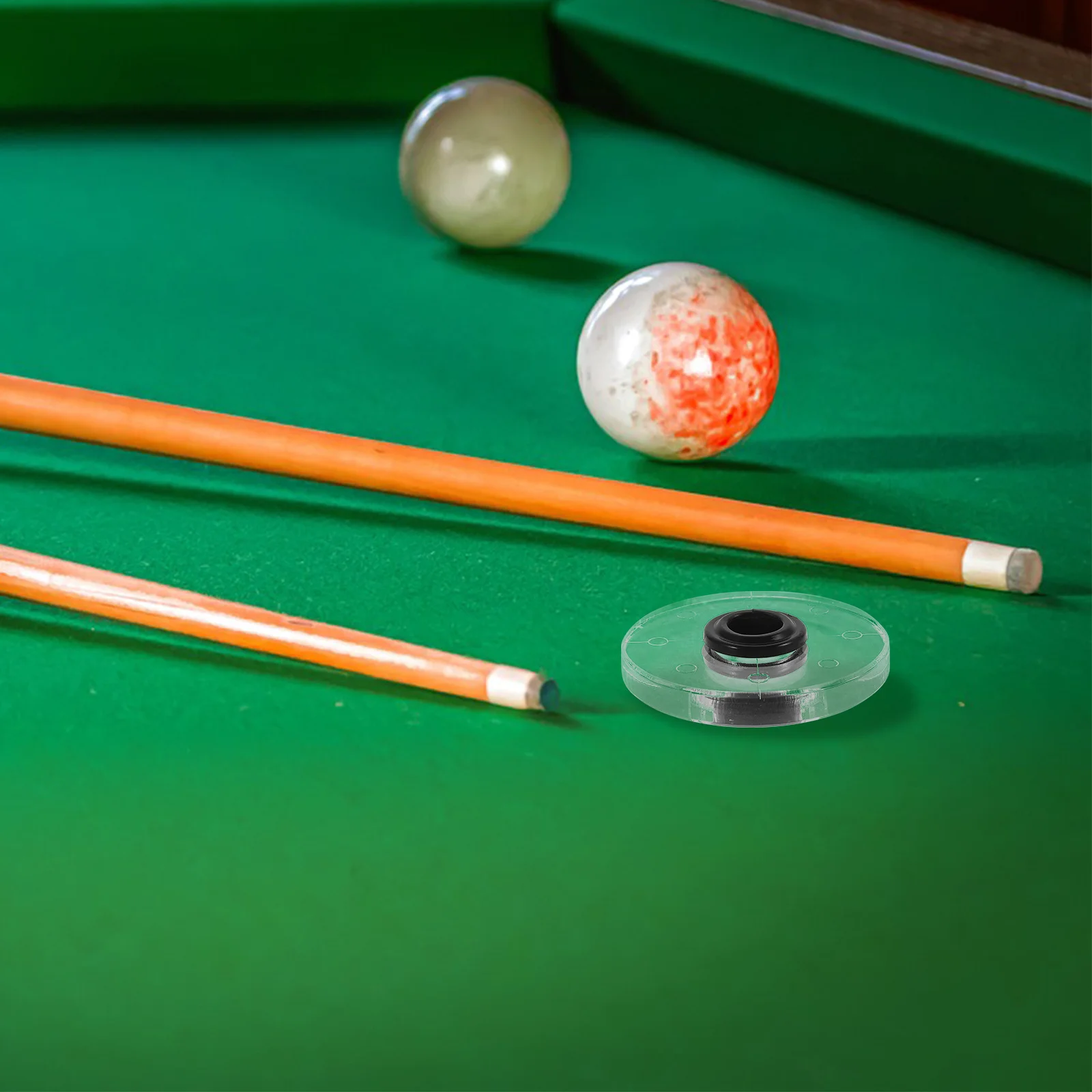 

Pool Bridge Snooker Bridge Acrylic Billiard Cue Rack Portable Sliding Cue Support for Pool Accessories Billiards Accessory