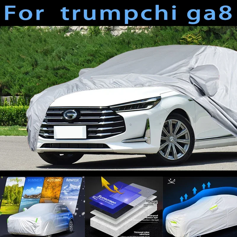 For trumpchi ga8 Car protective cover,sun protection,rain protection, UV protection,dust prevention auto paint protective