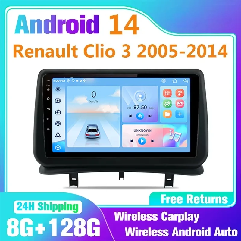 Android 14 Car Radi…