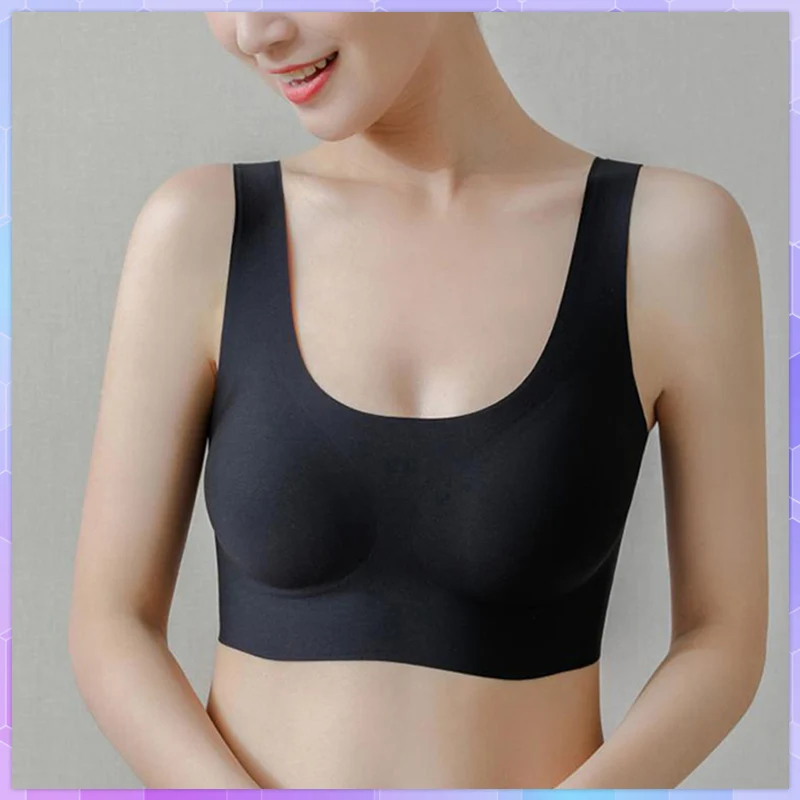 

Solid Sexy Bras For Women Seamless Sports Push Up Bra Wire Free Brassieres Bh Dames Bralette Tops Underwear Female Intimates