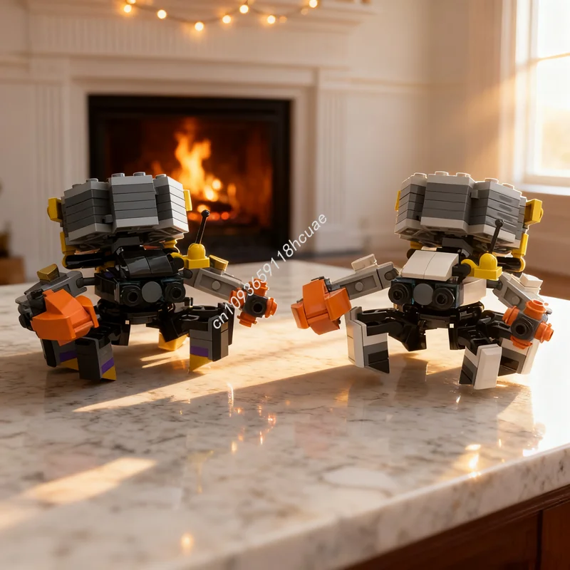 283pcs MOC Shellwalkers Horizon Zero Dawn Gamesed Model Building blocks Architecture Assemble Christmas gift DIY Brick toy Kids