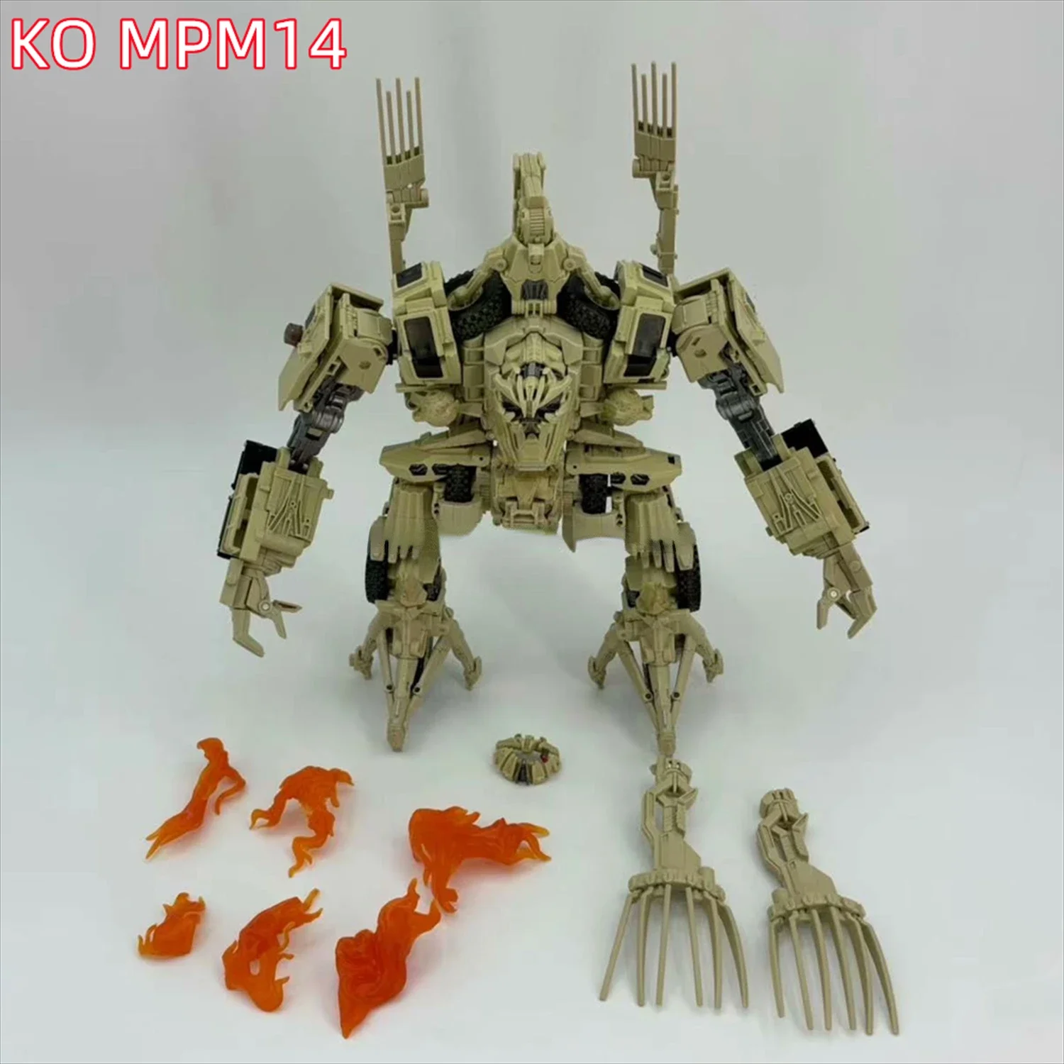 

[IN STOCK NOW ] Transformation KO MPM14 MPM-14 Bonecrusher SS Movie Upgrade Version Robot Action Figure