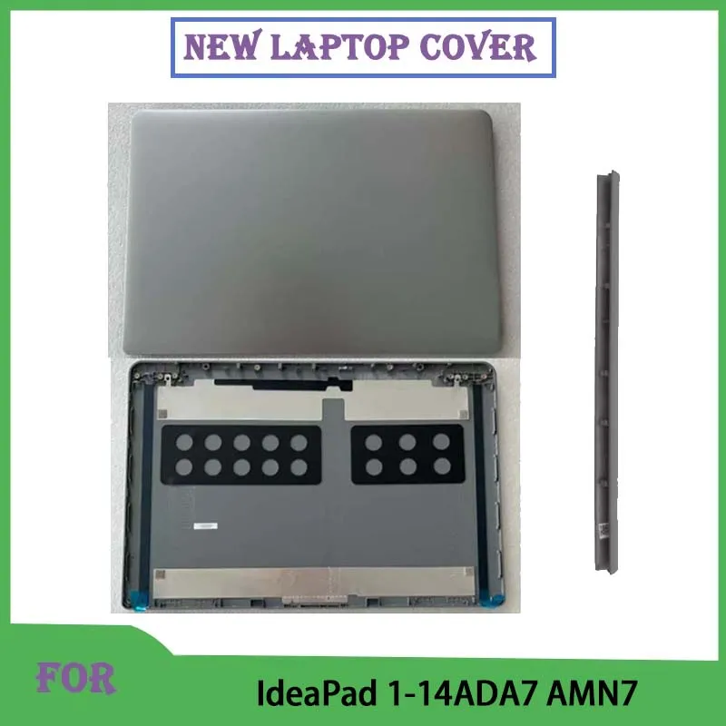 For IdeaPad 1 14ADA7 1 14AMN7 Laptops LCD Cover Rear Lid Back Cover Top Case A Shell Hingecover 5CB1F28481 Silvery