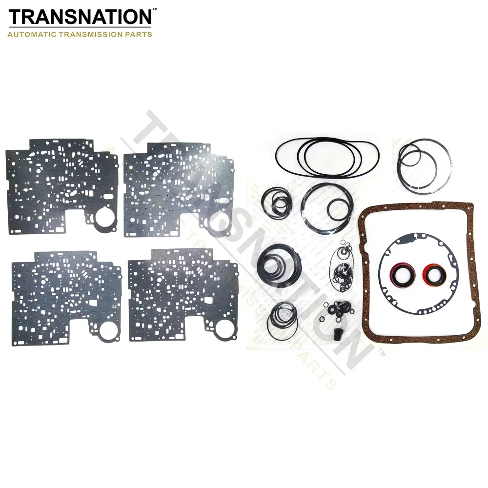 Transnation 4L65E 4L65 Auto Transmission Overhaul Kit Gaskets Seals Rings For BMW Hummer H2 2001-UP B057820D