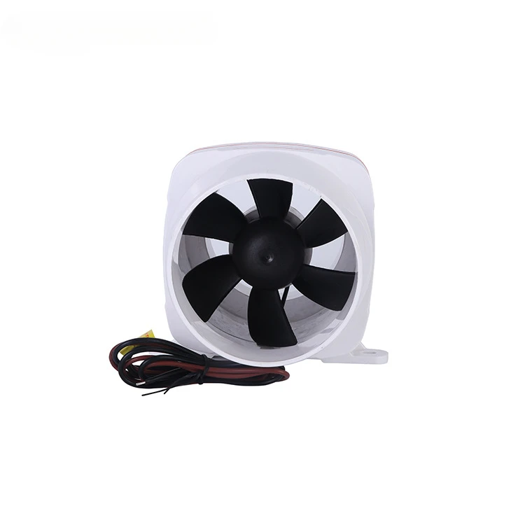 12V24v DC Axial Flow Kitchen RV Bathroom Dry Ventilation Exhaust Fan Yacht Engine Nacelle Straight Fan