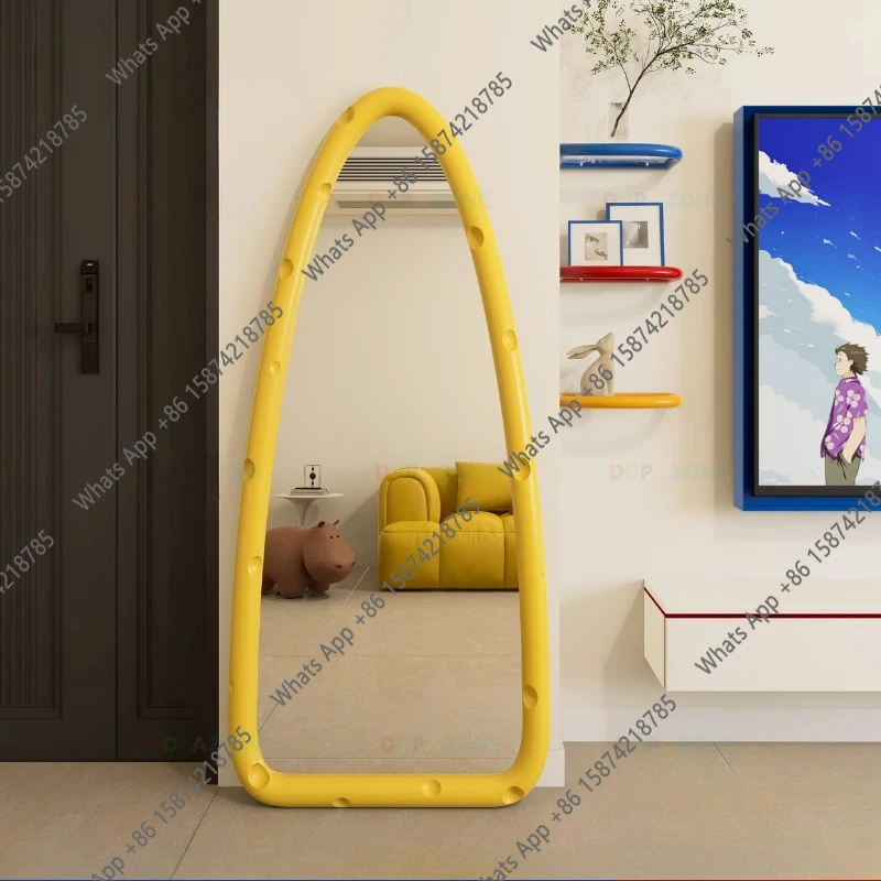 Cheese mirror cute special-shaped full body dressing bedroom living room home floor mirror