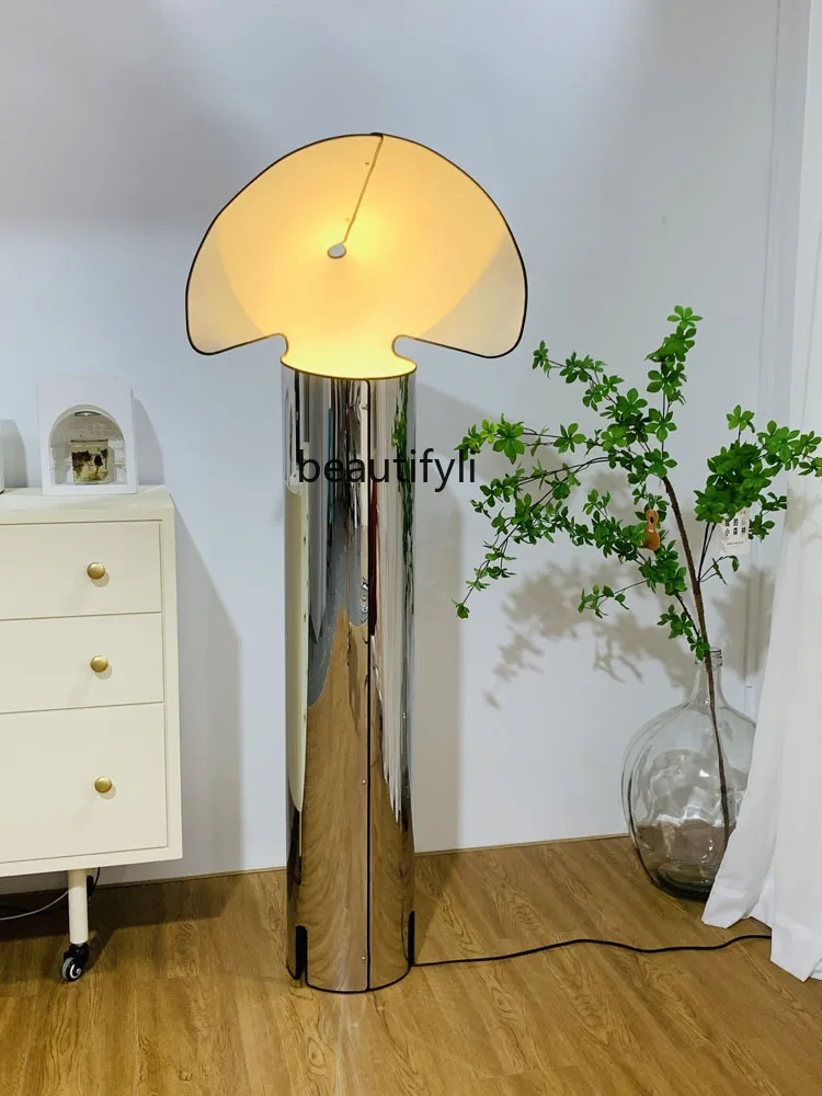 Designer Personalized Creative Stainless Steel Simple Table Lamp Hotel Living Room Villa Model House Sales Office Floor Lamp