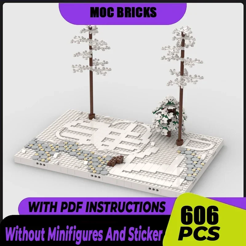

Популярная звездная модель Moc, строительный блок, модульная модель зимней деревни, дисплей для набора 10325, технологический кирпич, сделай сам, сборка, игрушка в подарок
