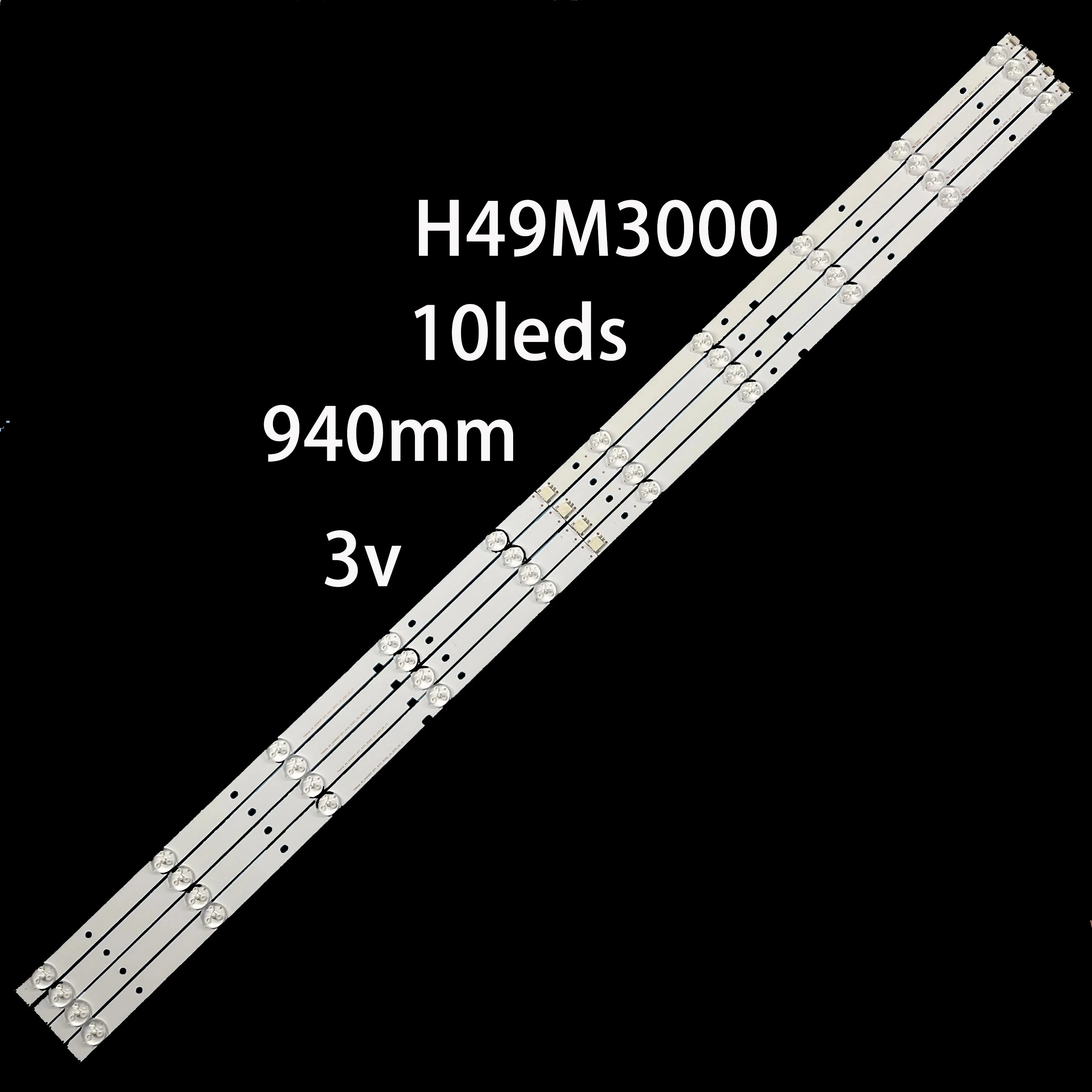 LED Backlight strip For 49 HD490DU-E31 4X10 LED49EC520UA LED49EC620UA 49K300U H49M3000 Hd490Du-Eu31 LED49K300U 49n2171