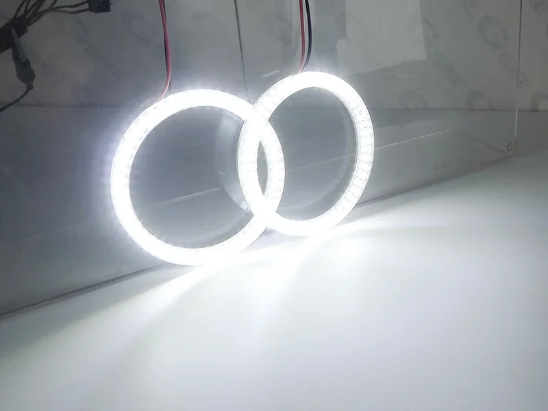 لتويوتا سيينا L3 2010 2011 2012 2013 2014 ممتاز الترا برايت A/W المبديل DRL بدوره إشارة LED عيون الملاك هالة خواتم