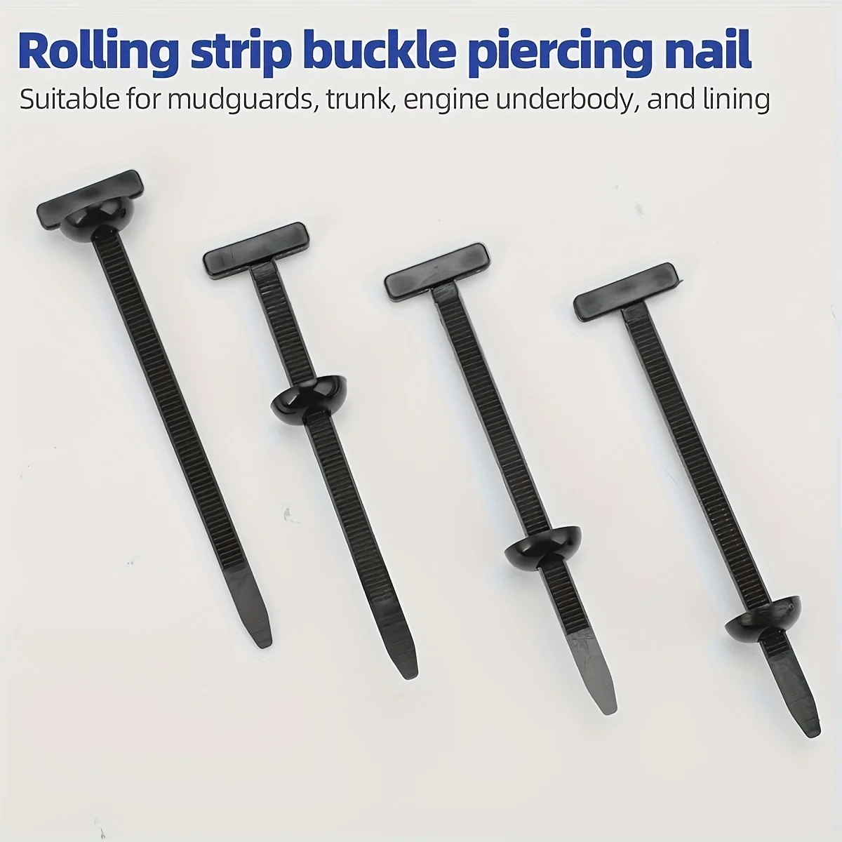 Heavy-duty Self-locking Cable Ties, Nylon Cable Binding Straps, One-click Locking, Universal Design, Suitable for Car Maintenance, Trucks, Offices, Outdoor Use, A Substitute for Fixing Screws, Car Organizing Clips and Fasteners.