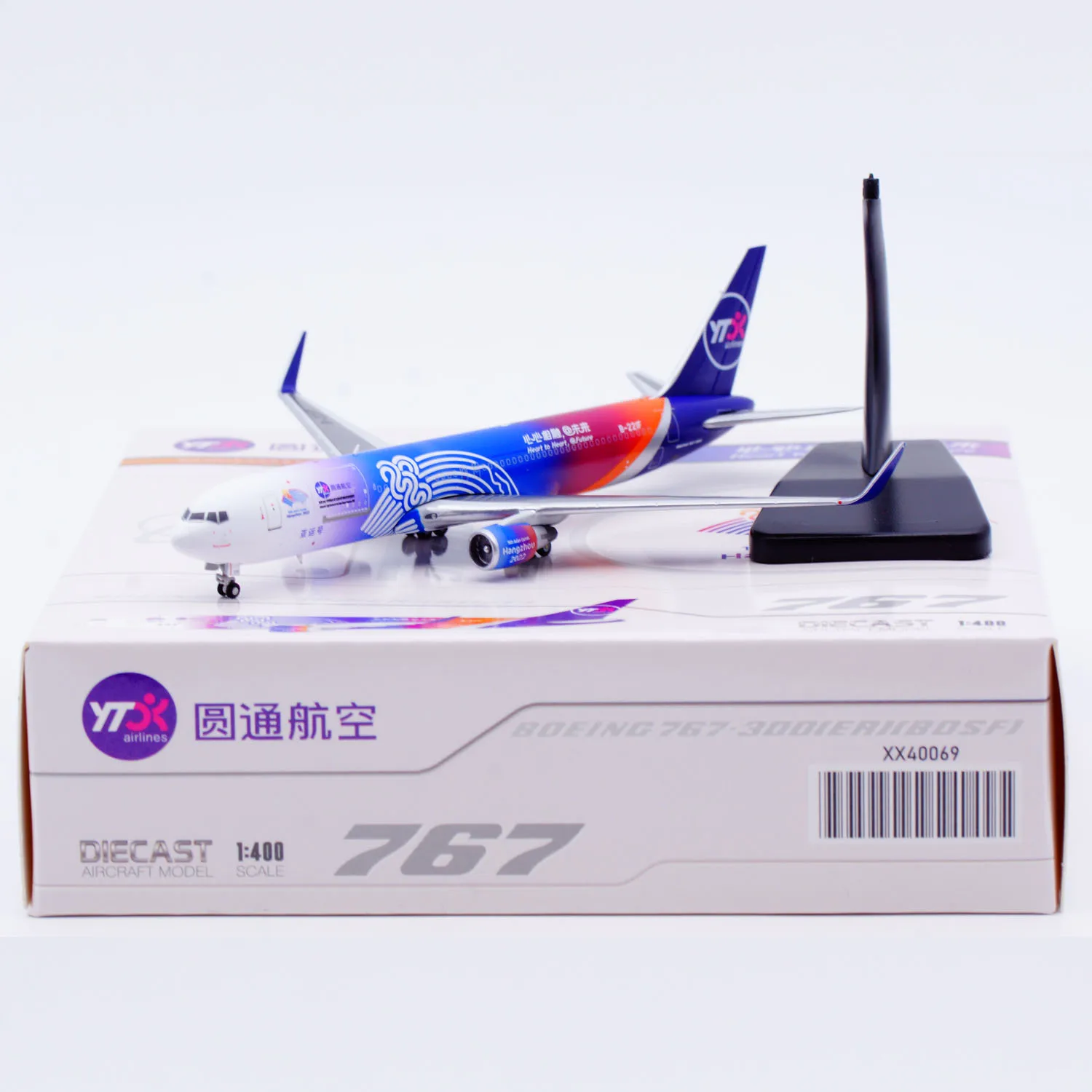 

XX40069 Alloy Collectible Plane Gift JC Wings 1:400 YTO Cargo Boeing B767-300(ER)(BDSF) Diecast Aircraft Jet Model B-221F