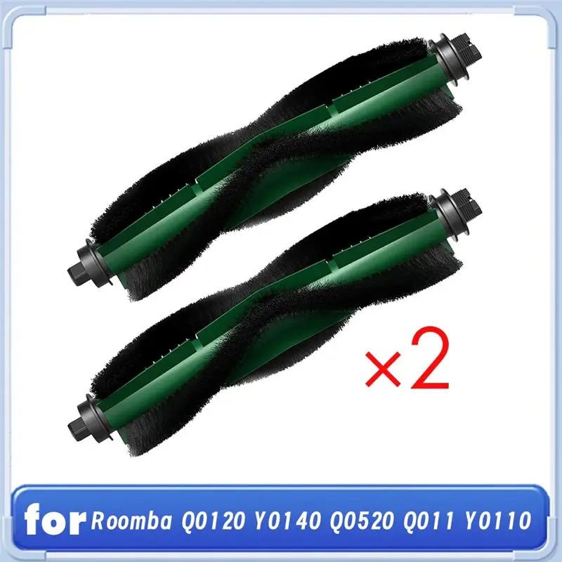 AEE2-2 Pcs Roller Brush For Roomba Q0120 Y0140 Q0520 Q011 Y0110 Robot Vacuum Cleaner Roomba Y&Q Combo&Vac Essential Series