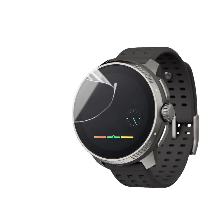 لواقي SUUNTO RACE 2: طبقة هيدروجيل ناعمة من مادة TPU، شفافة عالية الدقة، مضادة للخدش، خالية من الفقاعات، رفيعة للغاية، شاشة ساعة من الحافة إلى الحافة