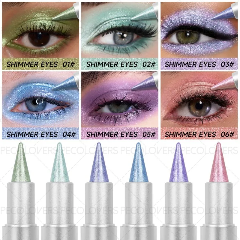 Pointed Eyeshadow, Waterproof and Sweatproof,High Color Rendering, Suitable for Festival and Daily Use, Eye Cosmetics