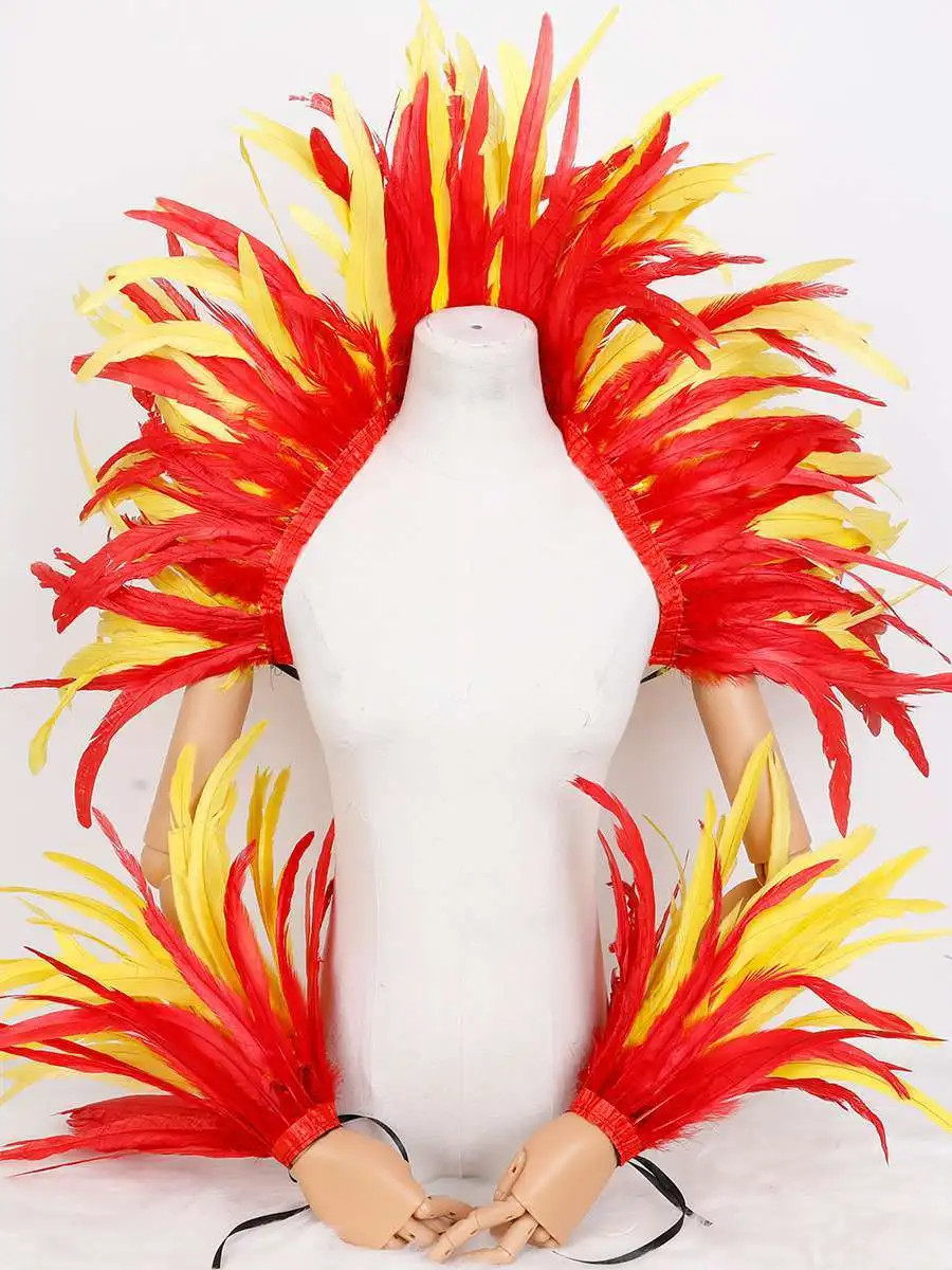 chale-de-plumes-samba-carnaval-halloween-soiree-masquee-accessoires-de-costume-pour-spectacle-en-bar-article-a-la-mode-sans-marque