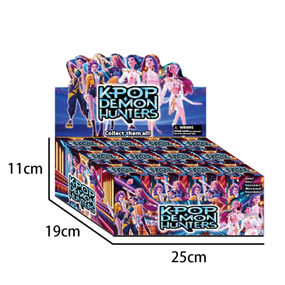 새로운 애니메이션 K팝 데빌 헌터 인형 비닐 장난감 루미 미라 조이 캐릭터 비닐 마스크 블라인드 박스 장식품 생일 선물