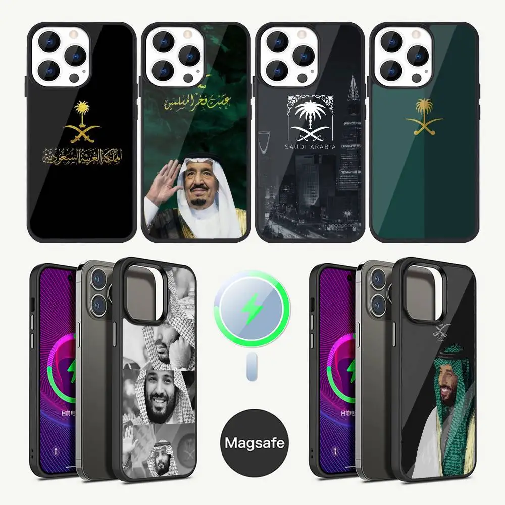 

Kingdom Of Saudi Arabia Flag Phone Case For iPhone 16,15,14,13,12,11,Plus,Pro,Max Mini Magsafe Magnetic Wireless Charging