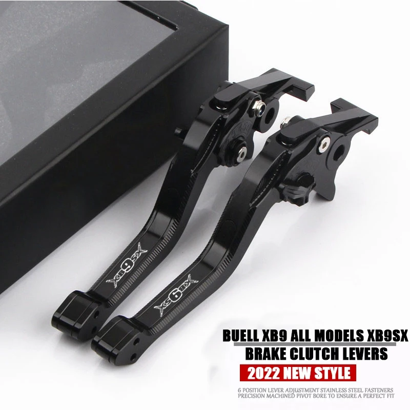 

For Buell XB9 all models XB9SX 2003-2009 Motorcycle Accessories Adjustable Brake Clutch Levers 13Colors