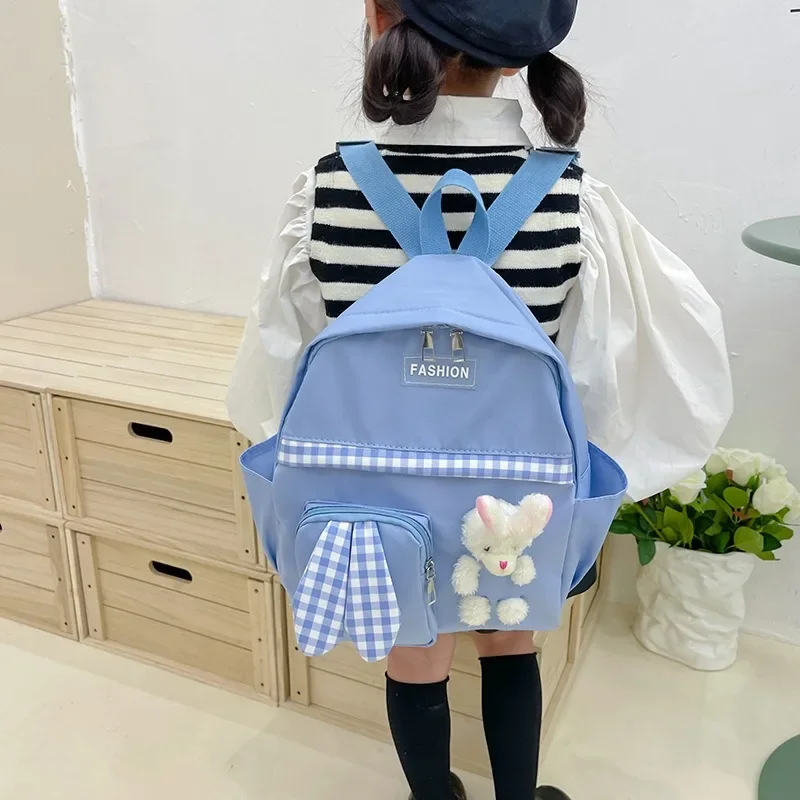 Children's Backpack  Aged 3 To 7  Kindergarten Large Medium Small Classes Cartoon  Foreign  Cute Princess