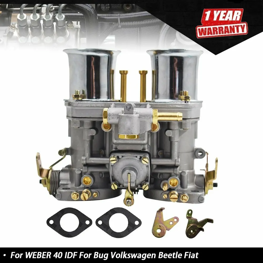 

New Carburetor Engine 2 Barrel Fit For WEBER 40 IDF Bug Volkswagen Beetle Fiat