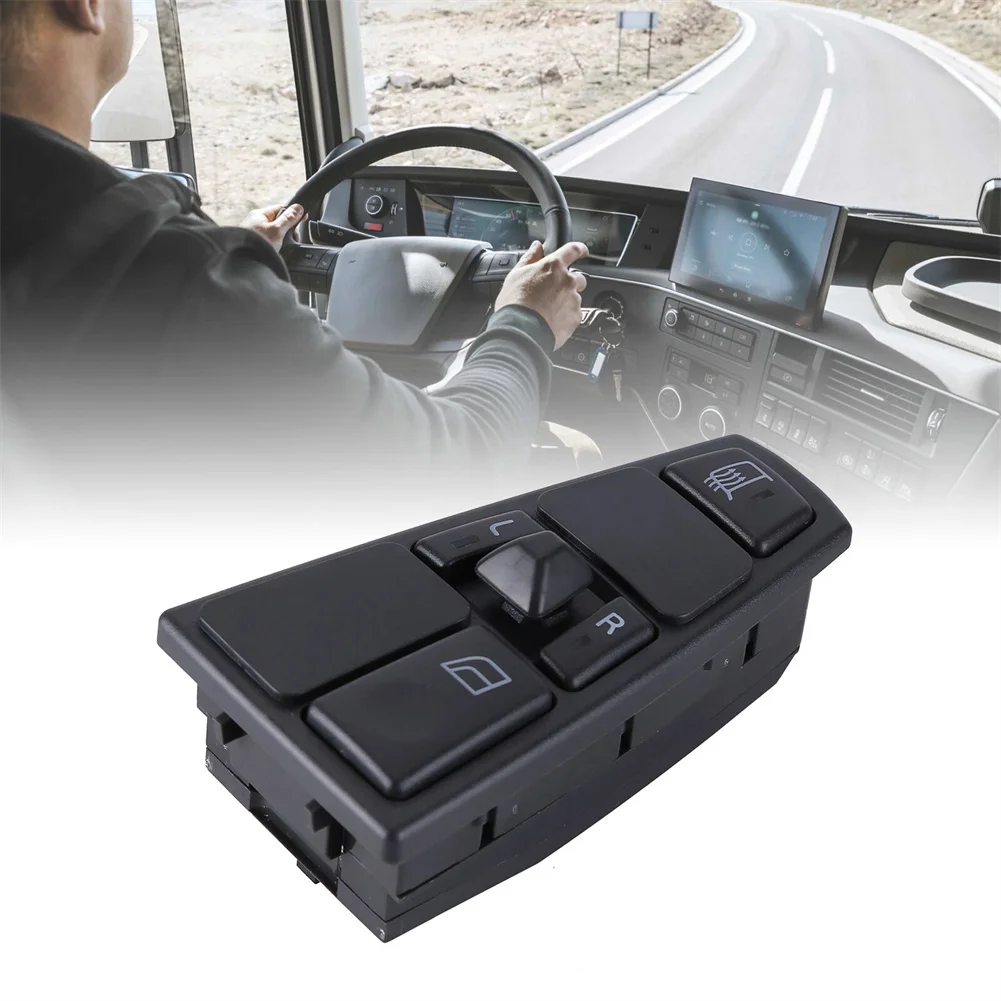 

OEM Style Electric Power Window Mirror Control Switch For Volvo Truck FH12 FM 20752922 07W27 Perfect Match For Volvo Trucks