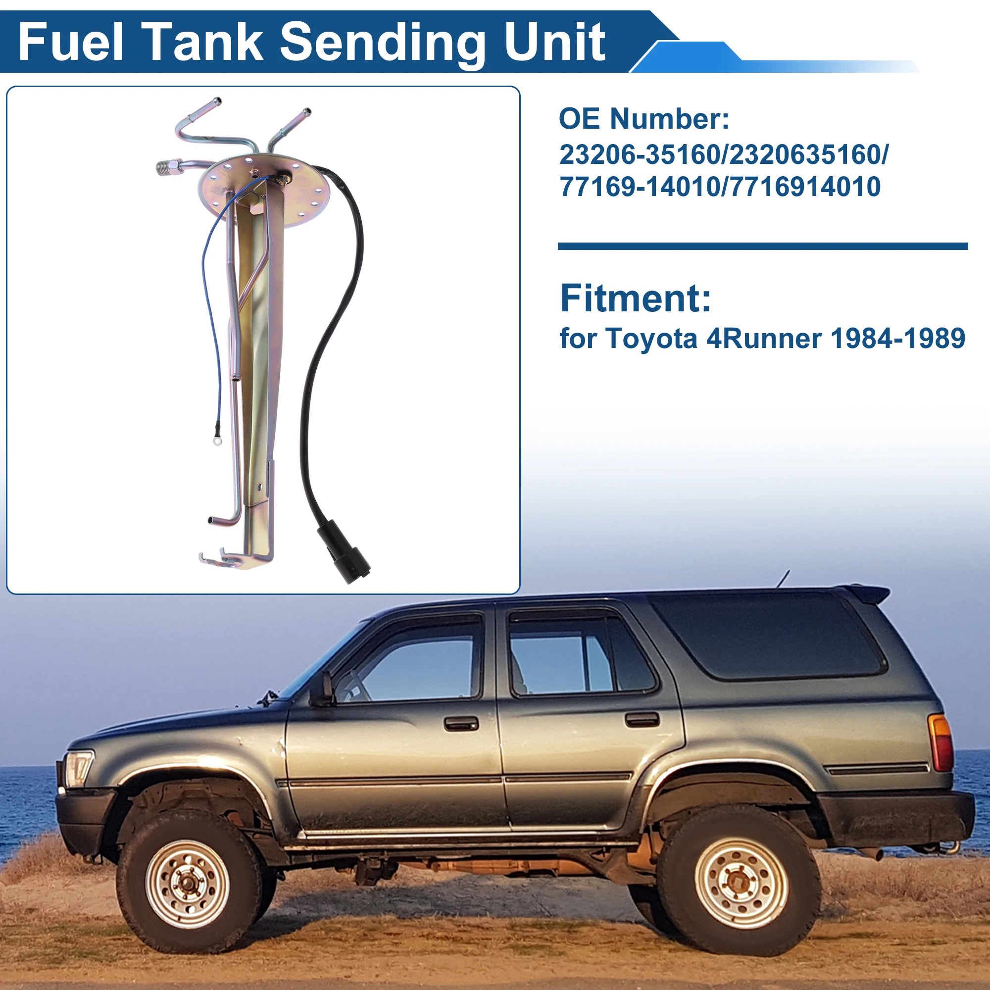 X Autohaux Fuel Level Sending Unit Module for Toyota 4Runner 1984-1989 No.23206-35160