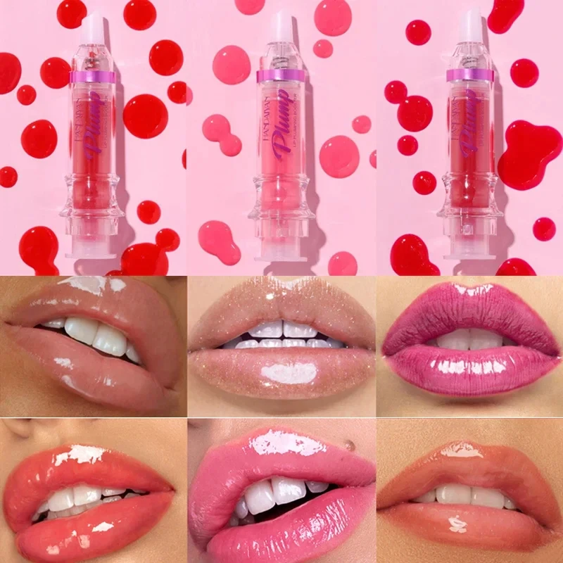 Creative Boost Rocket Shaped Lip Gloss Mirror Water Lipstick Moisturizing Lip Oil Lip Makeup Long Lasting Lip Gloss Cosmetics