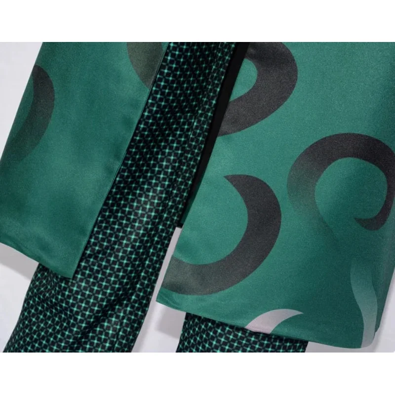 Gotham Sezon 5 Strój Cosplay Riddler Edward Nygma Kostium Halloween Boże Narodzenie Uniform