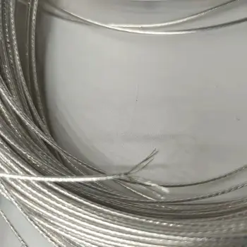 免運費 10米 ACROLINK 高純度鍍銀 6N OCC 適用於 HiFi 音響 DIY 擴大機耳機音箱內部佈線線纜 10 最佳銷售 純銀線纜 - №10