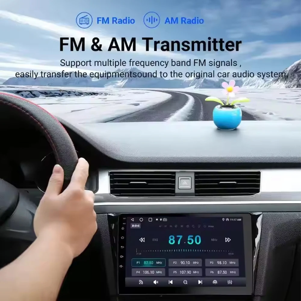 For Kia RIO Stonic YB 2016 -2022 CarPlay Auto Android 16 GPS Car Radio Stereo Navigation Multimedia Player Wireless Audio Unit