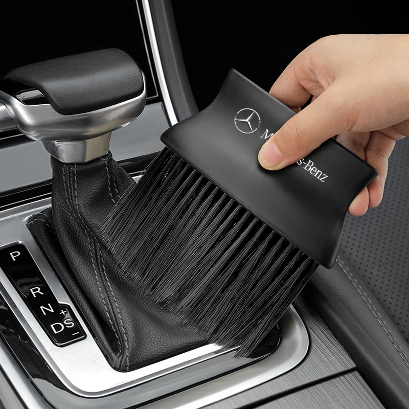 Car Cleaning Brush Center Console Interior Cleaning Tool Accessories For Mercedes Benz B/C/E Class A Class C200L GLC GLK CLS GLA