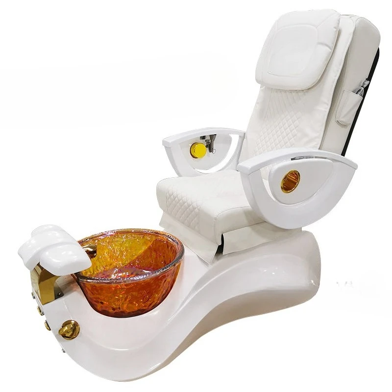 Nail art foot massage sofa chair Beauty salon Electric massage pedicure chair can be reclined