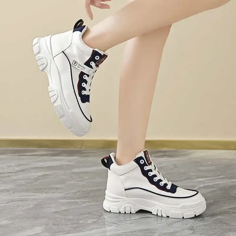 

Mid Summer Sneakers Size 44 Walking Brown Woman Boots Green Shoes Women Sports Snekaers Sapatenes Famous Brands Resell