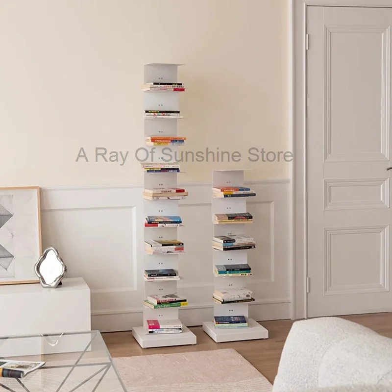 

Rack Cabinets Bookcases Living Room Stand Floor Children Bookcases Stand Stackable Libreria Estanteria Space Saving Furniture