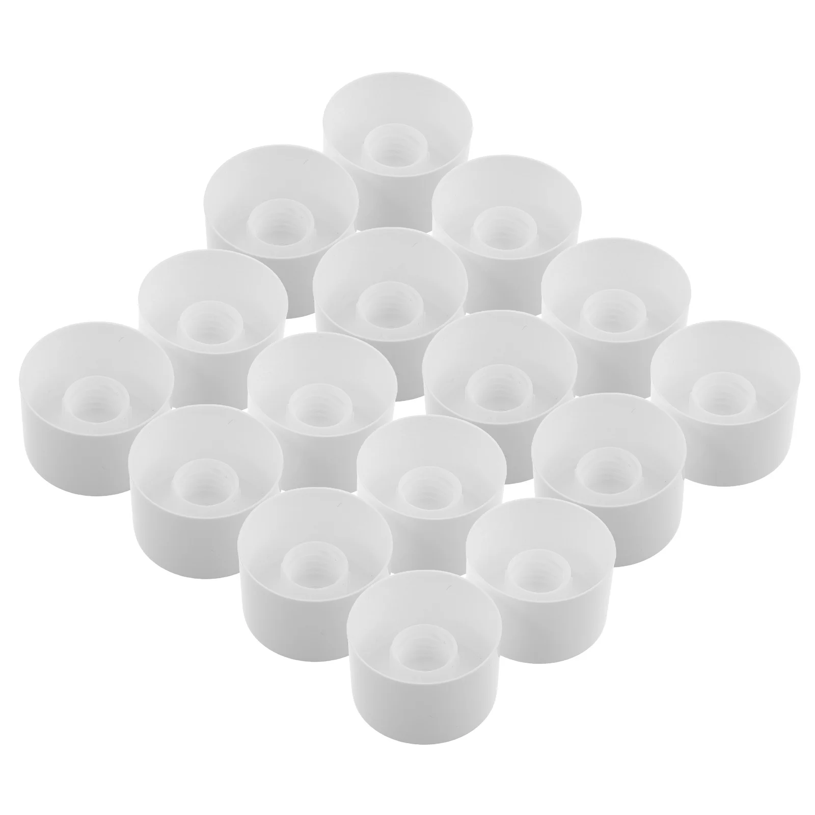 

Cabilock 100pcs Facial Cleanser Bottle Replacement Caps Leak Proof Reusable for Home Use