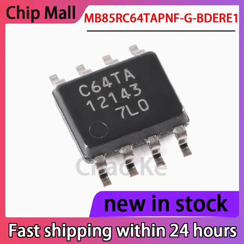 

2PCSMB85RC64TAPNF-G-BDERE1 Patch SOP-8 Ferroelectric Memory (FRAM)