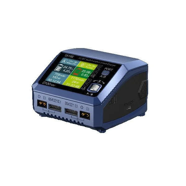 SKYRC D100neo Charger AC/DC Dual Input, Smart Function 6S Battery 10A Voltage